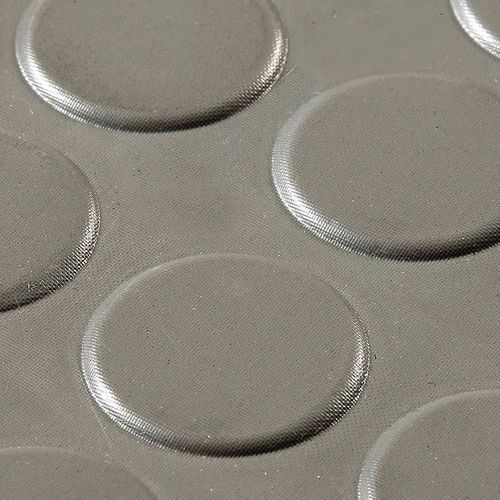 ROULEAU DE TAPIS ANTIDÉRAPANT À PASTILLES GRIS