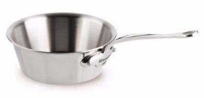 Sauteuse evasee droite inox mauviel m'cook 16cm_0