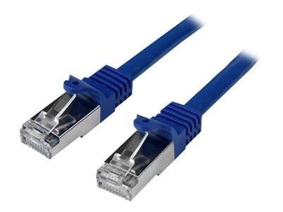 STARTECH.COM N6SPAT2MBL CÂBLE DE RÉSEAU BLEU 2 M CAT6 SF/UTP (S-FTP)