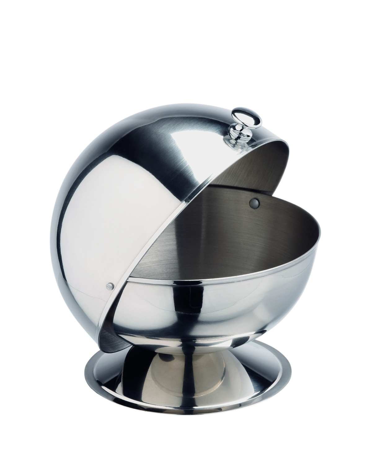 SUCRIER AVEC COUVERCLE À CHARNIÈRE, DIAMÈTRE : 13CM