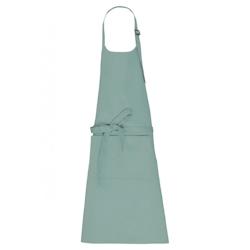 Tablier avec poche en coton bio  vert bouteille T.Unique Kariban - textile 3663938224602_0