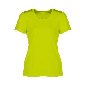 Tee-shirt respirant femme sans étiquette de marque (orange fluo) référence: ix217873_0