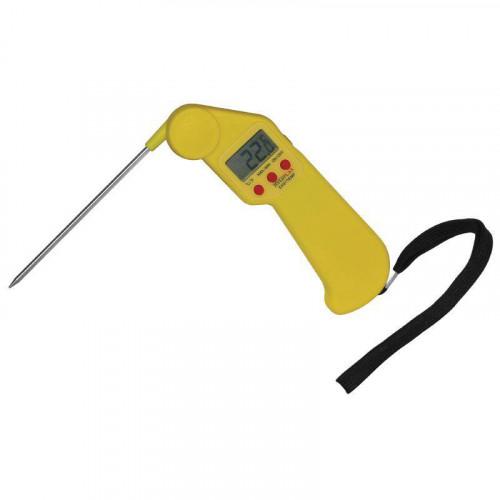 THERMOMÈTRE EASYTEMP PROFESSIONNEL AVEC SONDE PLIABLE HYGIPLAS - JAUNE