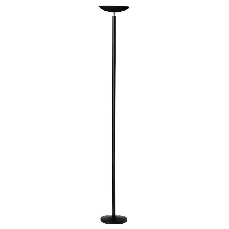 UNILUX Lampadaire à éclairage indirect First Led, à LED, coloris noir - 3595560031733_0