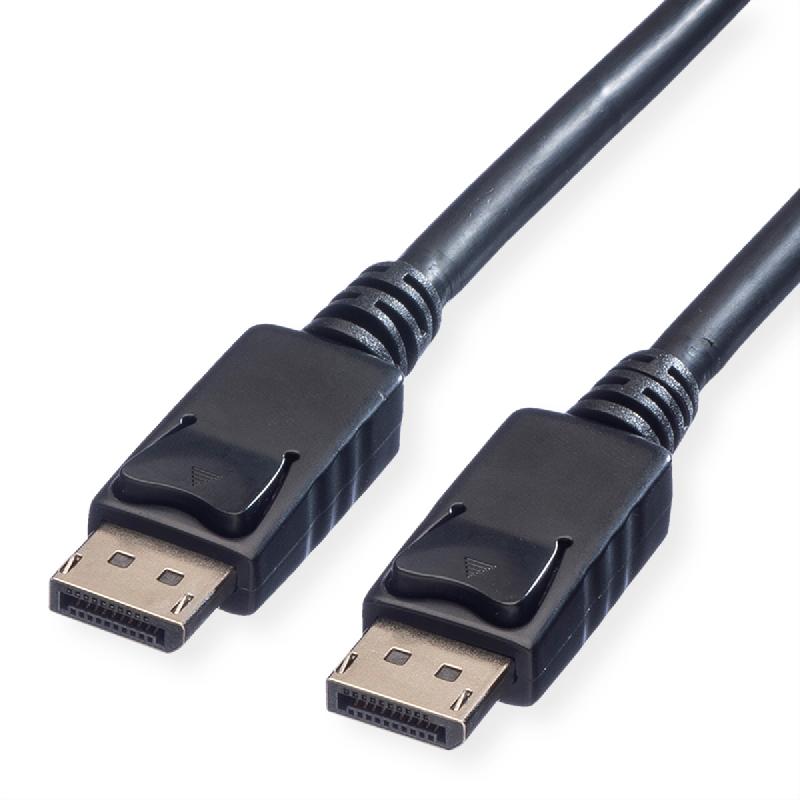 Value câble displayport, dp m - dp m, lsoh, noir, 1,5 m_0