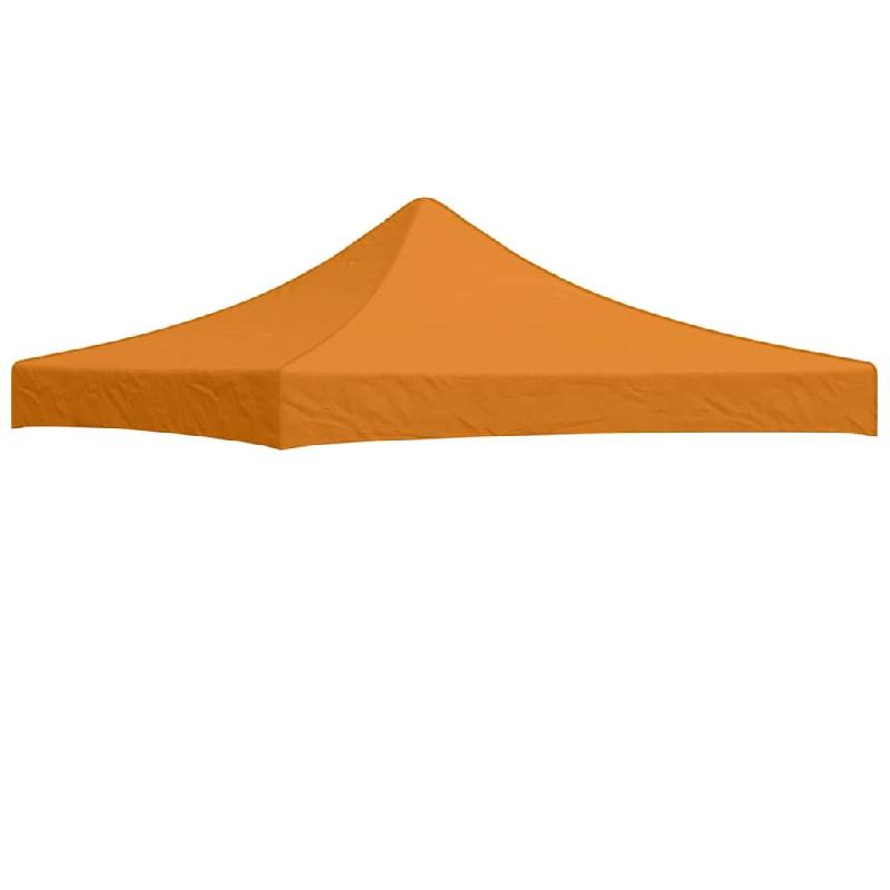 VidaXL Toit de tente de réception 3x3 m Orange 270 g/m² Modèle Atlas Office Pro Vision - orange 315320_0
