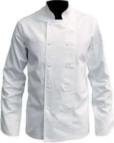 16ap110 - veste de cuisine - p.B.V - couleur : blanc_0