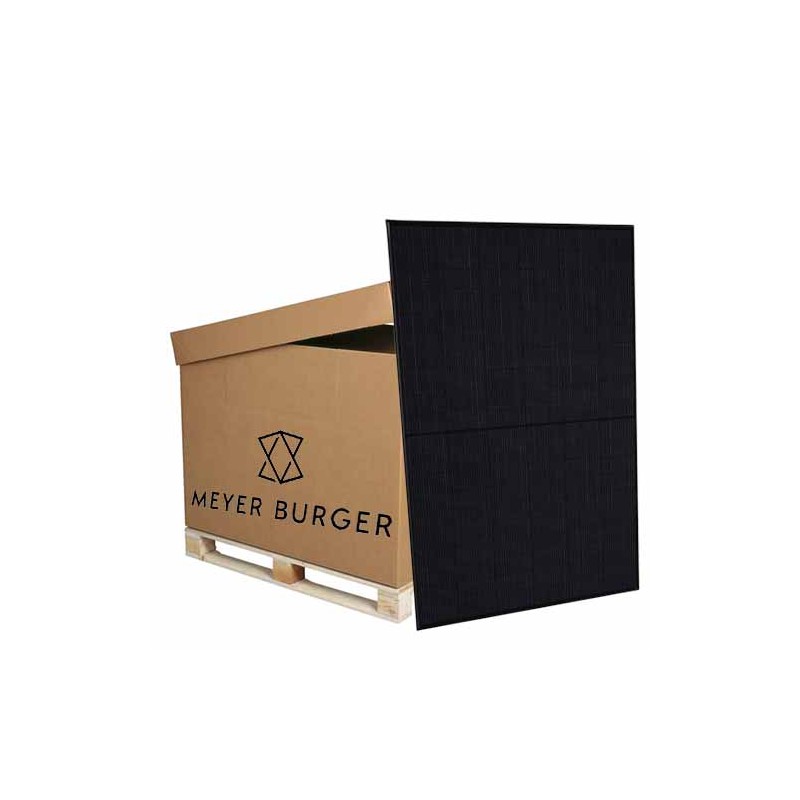 30x panneaux solaires 375W 24V - Meyer Burger Blacksheet - Technologie PERC demi-cellules_0