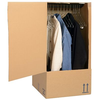 Carton penderie - box à la carte - dimensions 50 × 50 × 120 cm_0