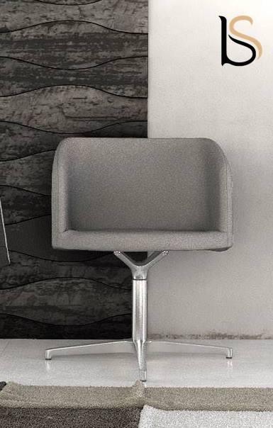 Chauffeuse d'accueil Nest - Mobel Linea - Gris_1