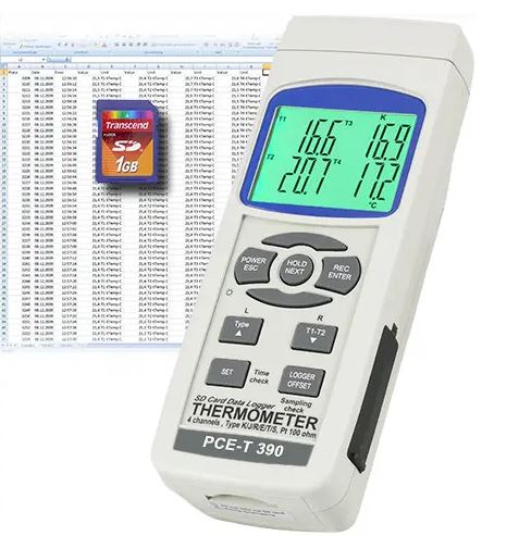 Contrôleur de température PCE-T390 - PCE Instruments_0