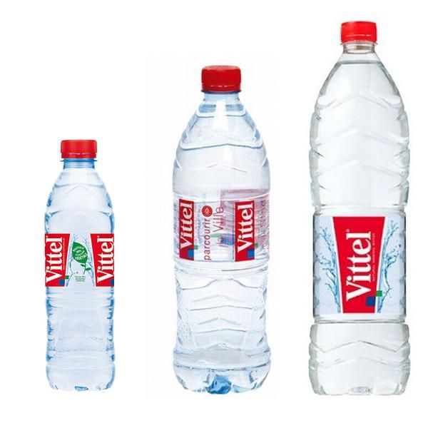 EAU MINÉRALE NATURELLE VITTEL - EAU VITTEL PACK DE 15X1L