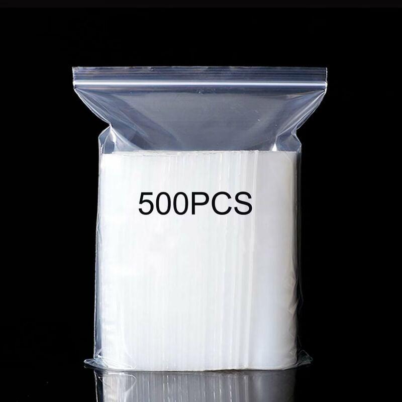 Lot De 100 Sachets Zip 10x15 Cm - Transparents, 50 Microns, Alimentaires Et Congélation - 6