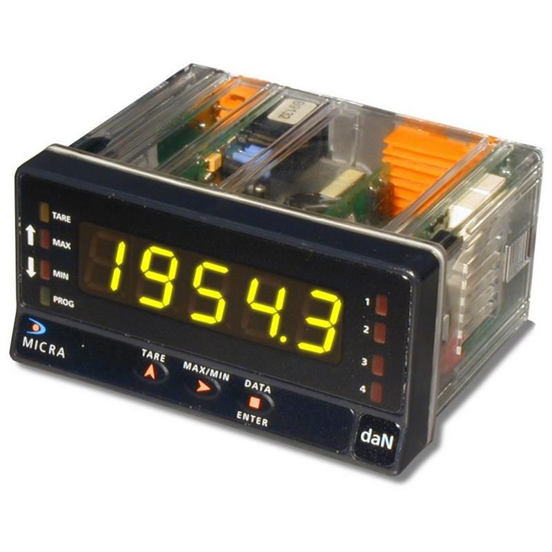 Indicateur numérique série Kosmos - Micra-M6 - Format compact 96x48x60 mm - ±19999 digits - Alimentation 21-53VAC/10-70VDC_0