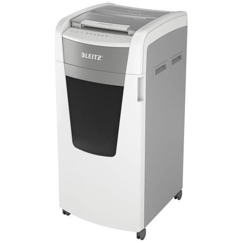 Leitz destructeur IQ OfficePro 600 600f/10f - coupe micro P5 - corbeille 110L - trombones et agrafes - référence 80180000_0