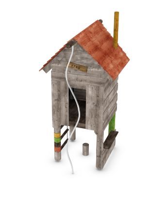 Maisonnette de jeu Tillbo réf-8066008 - Hags - Hauteur de chute 1400 mm - Zone de sécurité 23 m²_0