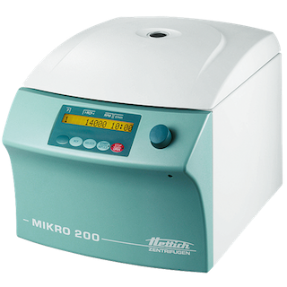 Micro centrifugeuse de paillasse MIKRO 200/200R Hettich - 15'000 min-1 - ACF 21'382 - Compacte et silencieuse_0