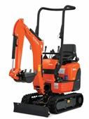 Mini-pelle Kubota K008-3 - Super-compacte et haute fiabilité_0
