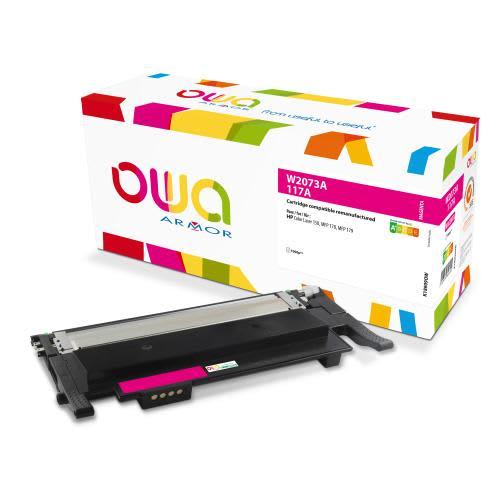 Owa cartouche toner remanufacturée magenta W2073A HP/Canon - très haute capacité - 1000 pages_0