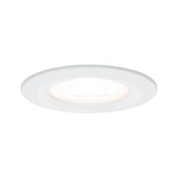 Paulmann Spot encastré Nova  fixe  rond 78mm  GU10 max. 35W  230V gradable  Blanc dépoli 93631 - blanc 93631_0