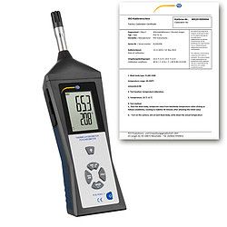 Hygromètre professionnel PCE-HVAC 3-ICA - PCE Instruments - Dimensions 300 x 75 x 50 mm - Certificat d'étalonnage ISO inclus_0
