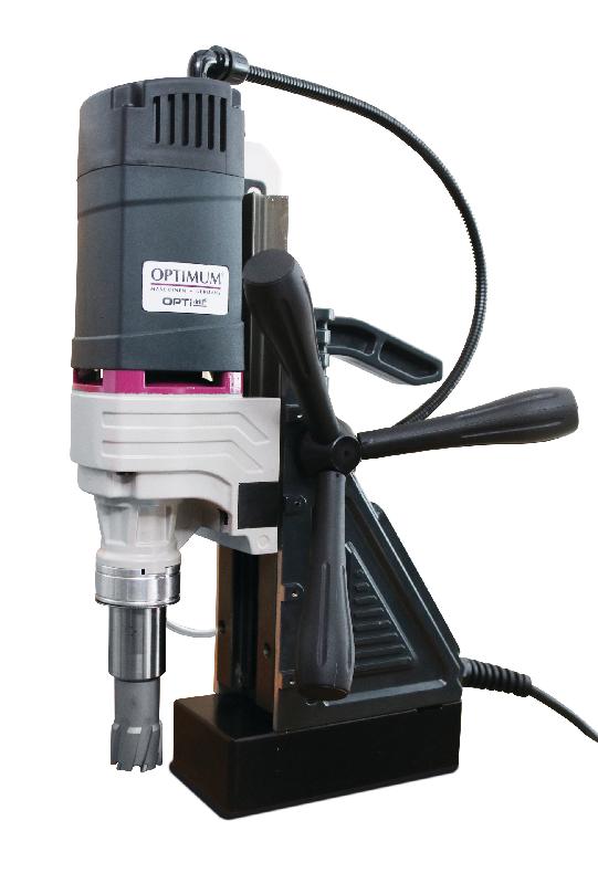 Perceuse magnétique pour fraises à carotter jusque ø 50x50 mm Weldon 19 mm 1,65 kW aimant 14500 N Optidrill DM50_0