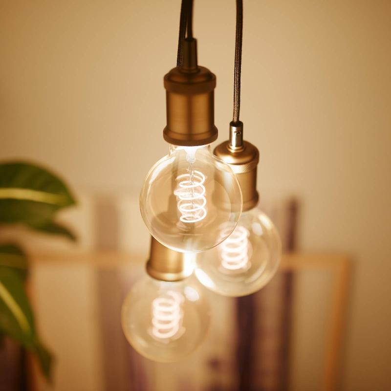 PHILIPS SUSPENSION VINTAGE, DOUILLE E27 DORÉE