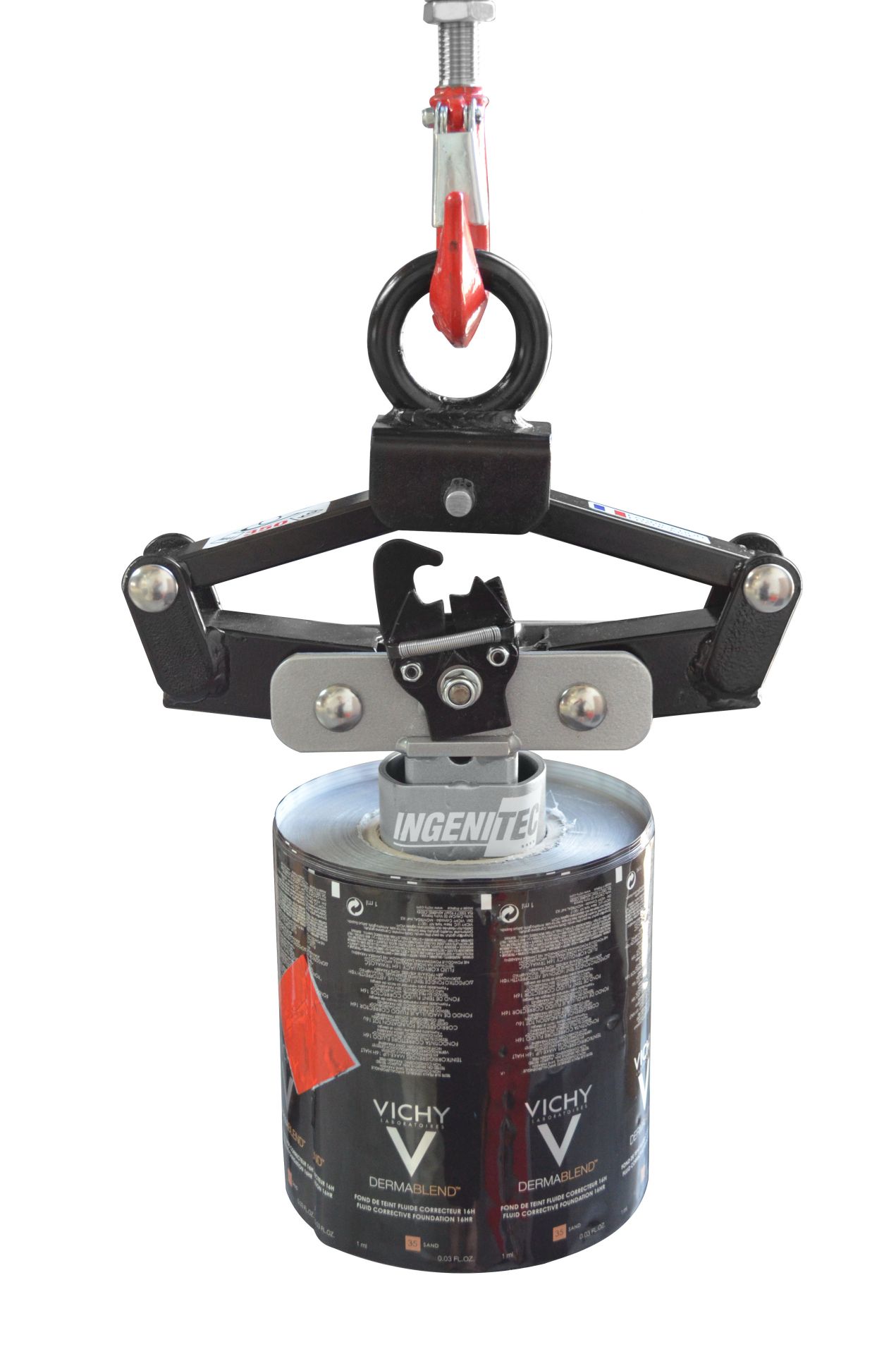 Pince pantographe avec équilibreur in-lift® - mécanique ou pneumatique - prise verticale pour manutention_0