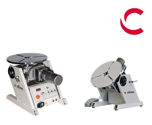 Positionneur de soudage capacité 100kg - EFP104 avec plateau Ø320mm et vitesse variable_0