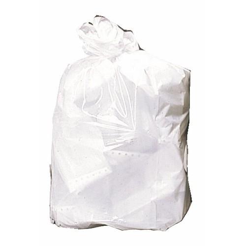 Sac poubelle blanc 80 litres ATOUBIO - Carton de 200