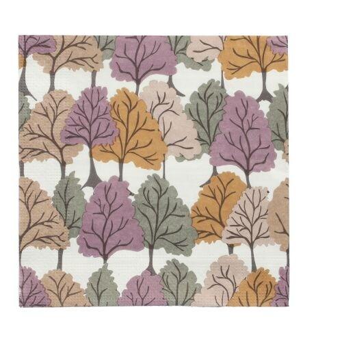 Serviettes, 3 plis pliage ¼ 33 cm x 33 cm 