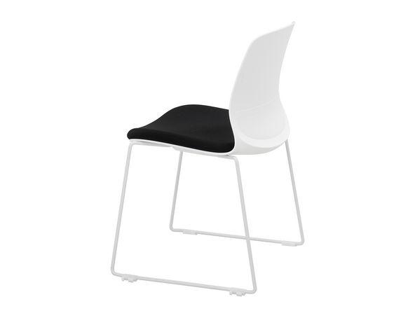 Lot de 2 chaises Karina en stock pied luge coque polypropylène_0