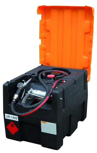 Station de ravitaillement essence - homologuée ADR - capacité 120 ou 190L - pompe manuelle ou électrique ATEX_0