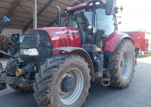 Tracteur agricole Case-IH Puma 165 CVX 32525 - 165CV - 4RM - Variation continue - Très bon état_0