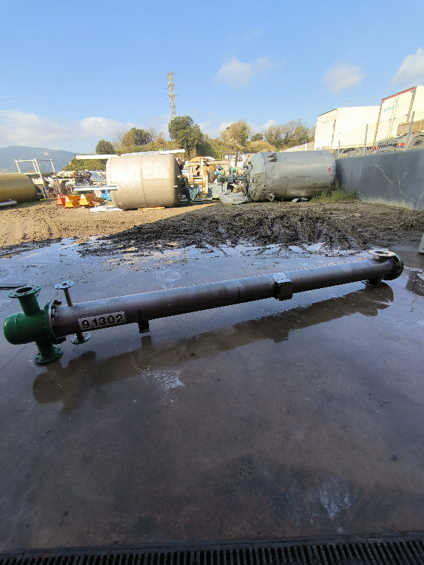 Échangeur de chaleur en acier inoxydable 316 aguilar y salas 9,4 m2 - référence                        :                         c13725_0