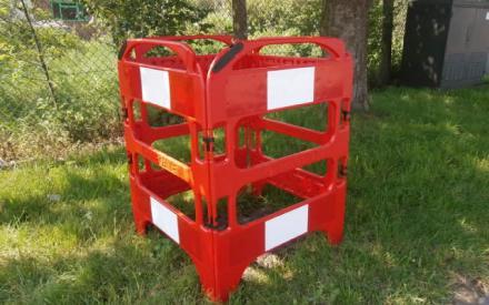 Barrière de chantier Safegate - pliante, légère et conforme Chapter 8_0