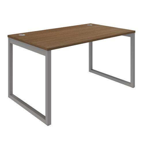 BUREAU DROIT MAXIM 140X80 CM NOYER - QUADRIFOGLIO Comparer les prix de  BUREAU DROIT MAXIM 140X80 CM NOYER - QUADRIFOGLIO sur Hellopro.fr