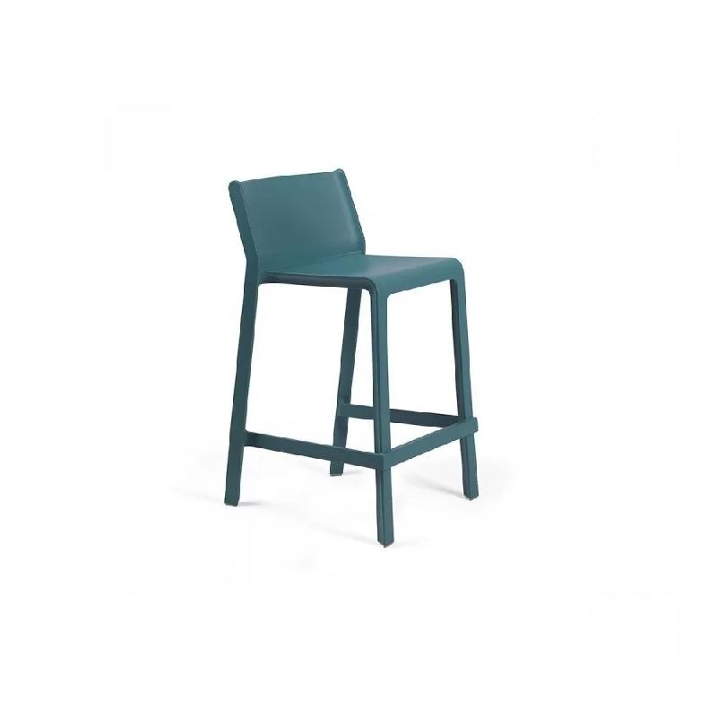 Chaise haute en résine TRILL MINI - Stamp - Design sobre, intérieur et extérieur, recyclable, hauteur 97 cm_0