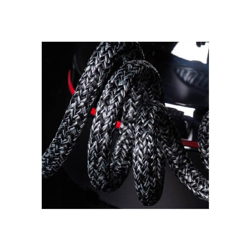 Cordage drisse grande croisière & compétition Dynasty Pro - gaine polyester Cousin Trestec - noir 10 mm_0