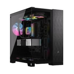 Corsair 6500x Mid Tower Pc Case, Black Obsidian Aluminum - 0840006688853_0