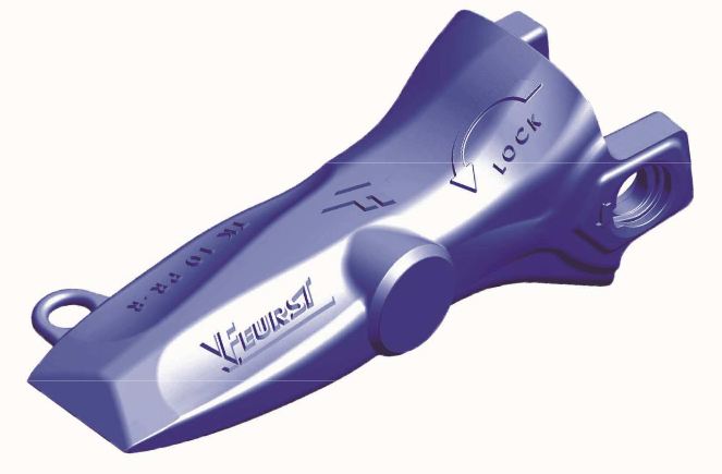 Dents de godet Turnkey TKN10 PR-R - 22kg - Dimensions 445x168x9mm_0