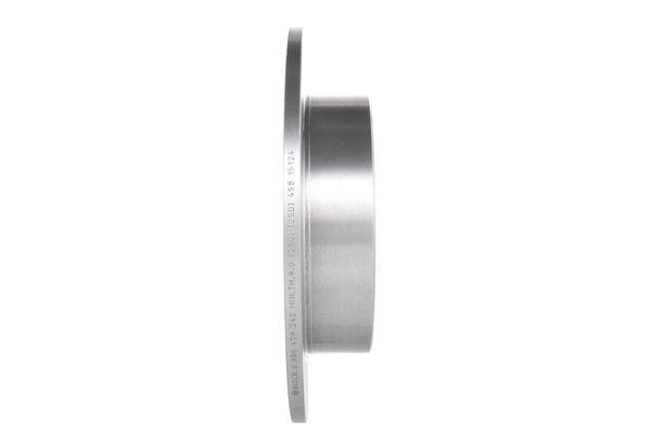 Disque de frein Bosch 0986479242 - boîte de 2 disques - montage arrière - disque plein - 5 trous - épaisseur 10 mm_0