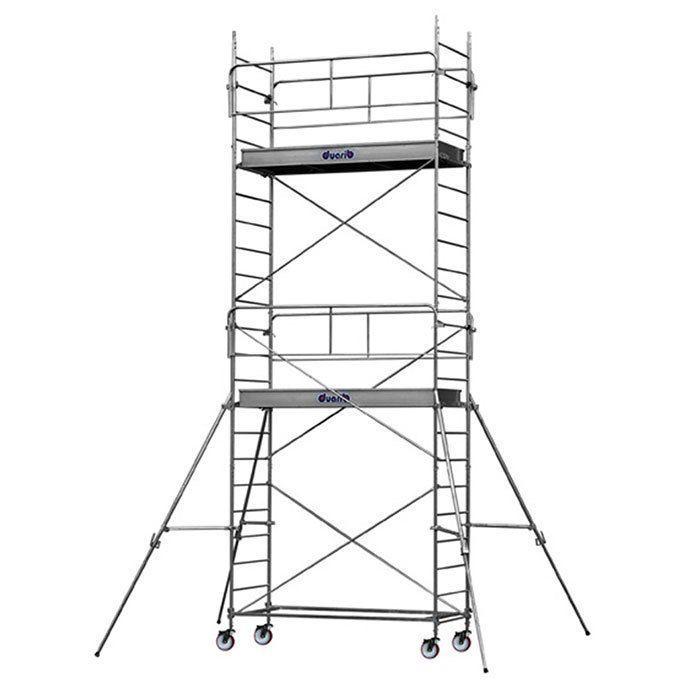 Échafaudage roulant acier AC 250 - Hauteur de travail 3,80 mètres - Norme NF EN 1004-1 - Réf. 11577893_0