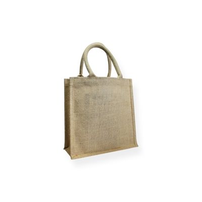 Emballage écologique - Daklapack - Sacs en toile de jute marron 260 mm x 260 mm - Réf : 425001_0