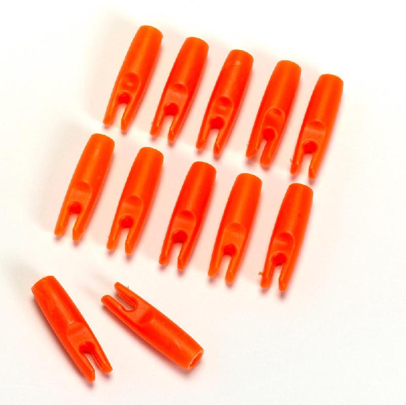 12 Flèches Vintage Orange Pour Tir à L'arc Traditionnel - Encoches 5/16 - Neuf