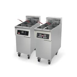 Friteuse électrique haut rendement - electronique - 1 cuve double avec filtration - 3667335117611_0