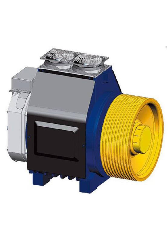 Moteur G400 L0 avec machine gearless - capacité de 320 à 1100 kg - ALBERTO SASSI_0