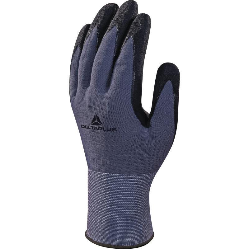 Gants de manutention polyamide/spandex - paume nitrile/polyuréthane - VE726_0