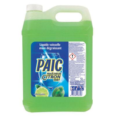 Liquide vaisselle dégraissant concentré Paic citron vert 5 L_0