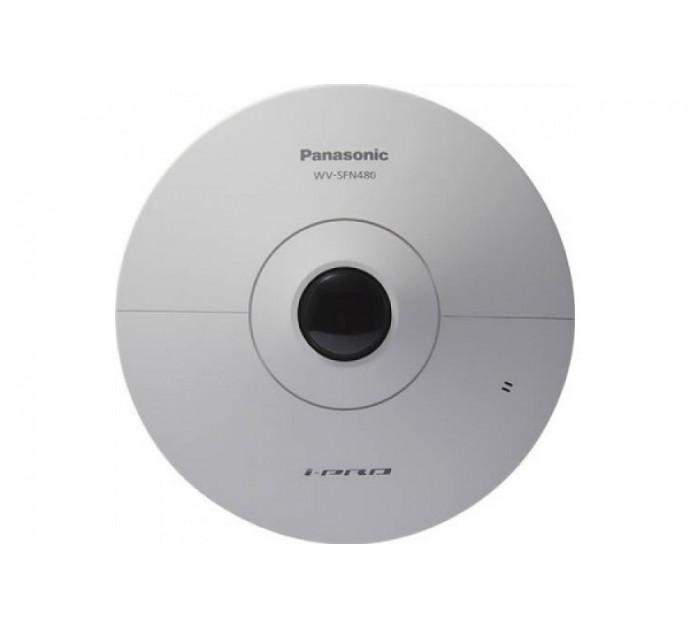 Panasonic WV-SFN480 - Dôme IP fixe 360° intérieur - Résolution 9 MP et fonctionnalité avancée_0